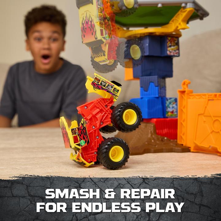 Produktbild Nobrand Monster Jam 1:64 Smash And Bash Crash Course Set
