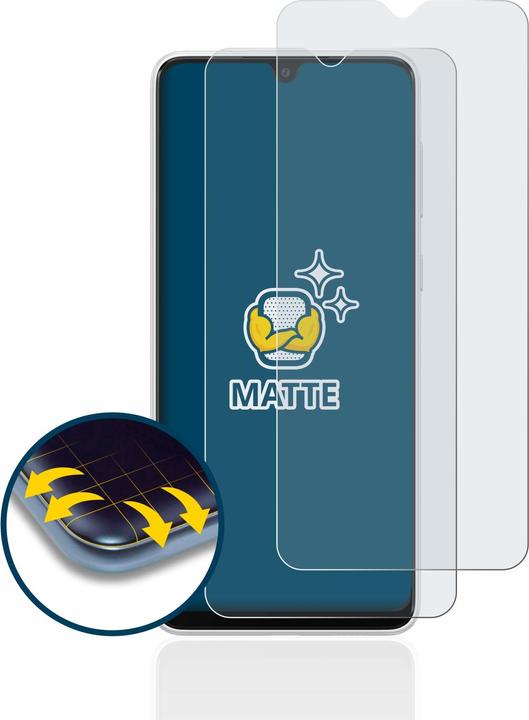 Produktbild BROTECT Entspiegelungs-Schutzfolie Displayschutz Matt (2 Stück, Samsung Galaxy A03)