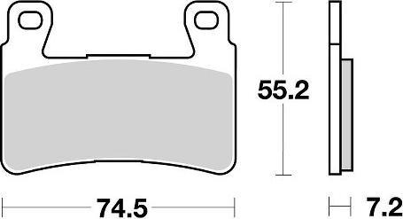 Produktbild SBS Go Ahead 734RST (Sintermetall)