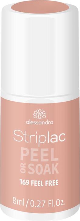 Actual product image Alessandro Striplac Peel or Soak - 169 Feel Free (169 Feel Free, UV gel varnish)