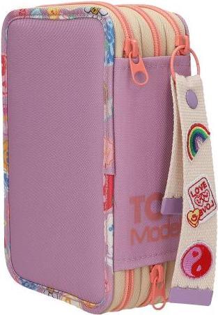 Produktbild Magni DEPESCHE TOPModel Federtasche 3fach GIRLPOWER mit Anhänger gefüllt
