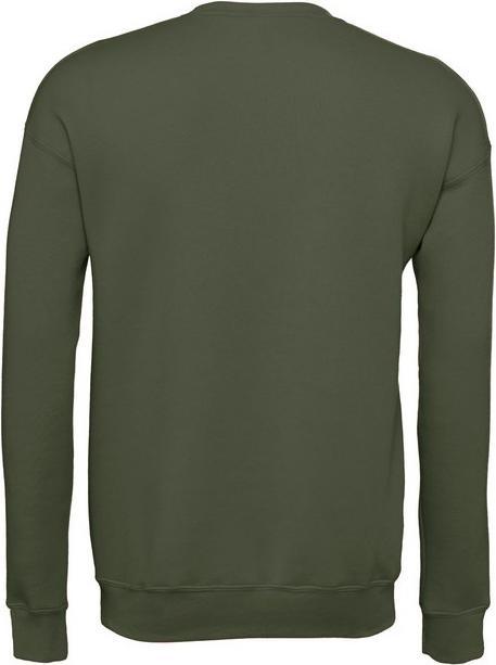 Actual product image Bella Canvas Classic Sweatshirt Overcut Shoulder (S)