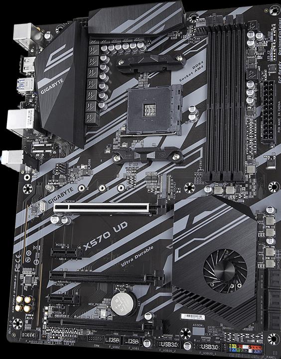 Image du produit Gigabyte X570 UD (AM4, AMD X570, ATX)