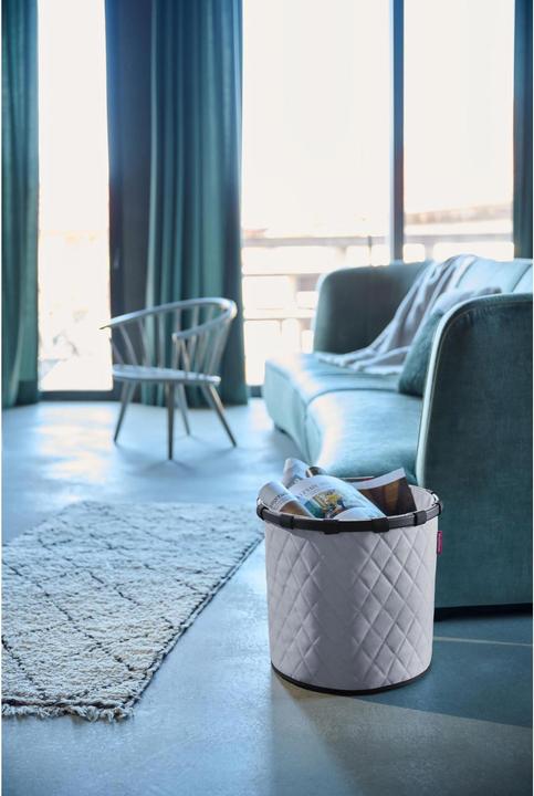 Actual product image reisenthel Storage Box Frame Rhombus Light Grey (10.5 x 42 x 43 cm, 30 l)