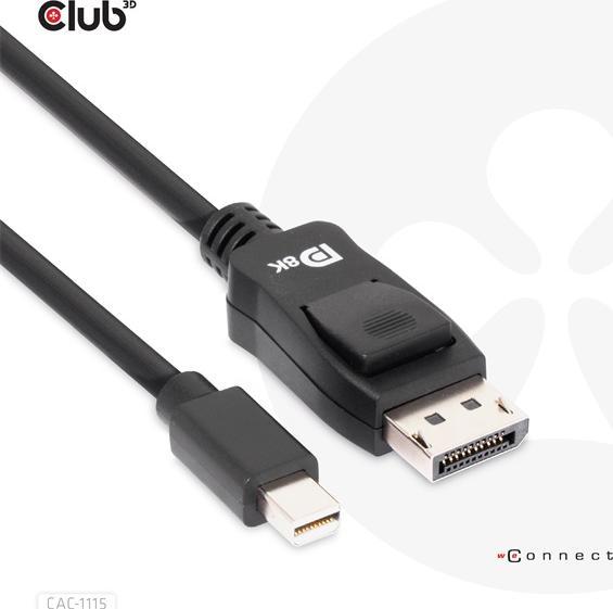 Actual product image Club 3D Mini DisplayPort — DisplayPort (2 m)