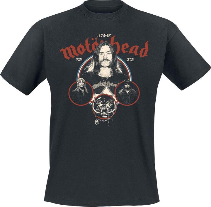 Produktbild Motörhead 50 Band Circle (M)