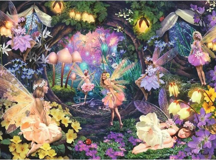 Actual product image Ravensburger Luminous forest fairies (100 pieces)