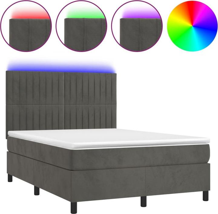 Produktbild vidaXL Boxspringbett (140 x 190 cm)