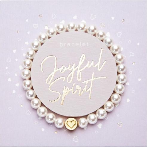 Immagine prodotto HCA Armband - "Joyful Spirit" - Perle (18 cm, Acciaio inossidabile, Perle)