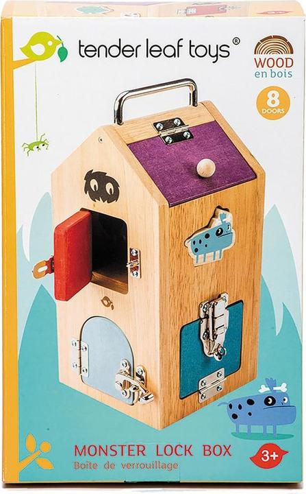 Produktbild Tender Leaf Toys Aktivitätshaus Monster (Deutsch, Französisch, Italienisch, Englisch)