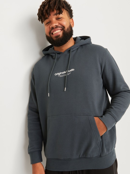 Produktbild Jack & Jones Plus Size Gedruckt Kapuzenpullover Kapuzenpullover (5XL)