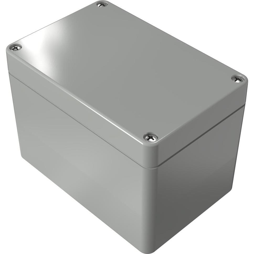 Bopla Custodia universale grigio chiaro 120 x 80 x 85 mm ABS IP65 EUROMAS (Case), Accessori di elettronica + Alloggiamento, Grigio