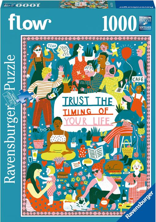 Ravensburger Puzzle - Trust the Timing of your Life - 1000 pieces (1000 pieces)