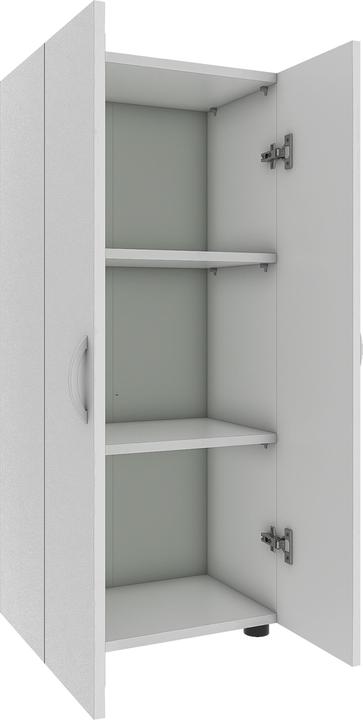 Image du produit VCM Büroschrank Bücher Ordner Aktenschrank Büromöbel Schrank Ulas 3-fach Drehtüren (49 x 34 x 108 cm)
