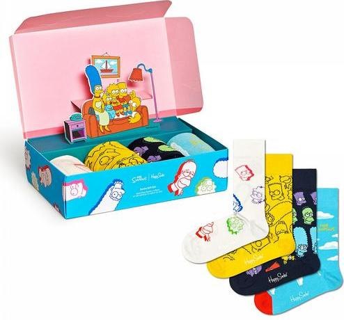 Actual product image Happy Socks Clouds In The Sky Gift Set (pack of 4, 41 - 46)