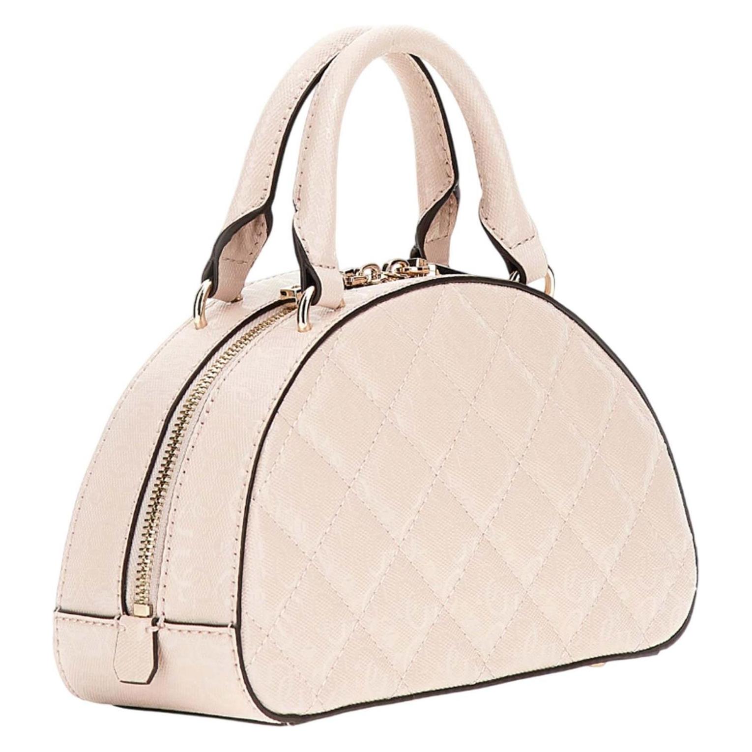 Guess, Damen, Handtasche, Bessey Bowler, Beige