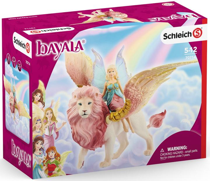 Produktbild Schleich Elfe auf geflügeltem Löwe