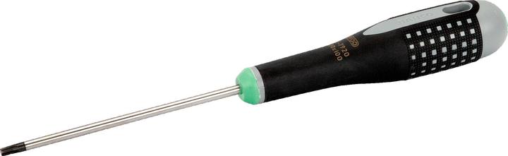 Actual product image Bahco ERGO tamper-proof TORX screwdriver with rubber handle, TR25 x 125 mm (Torx (TX))