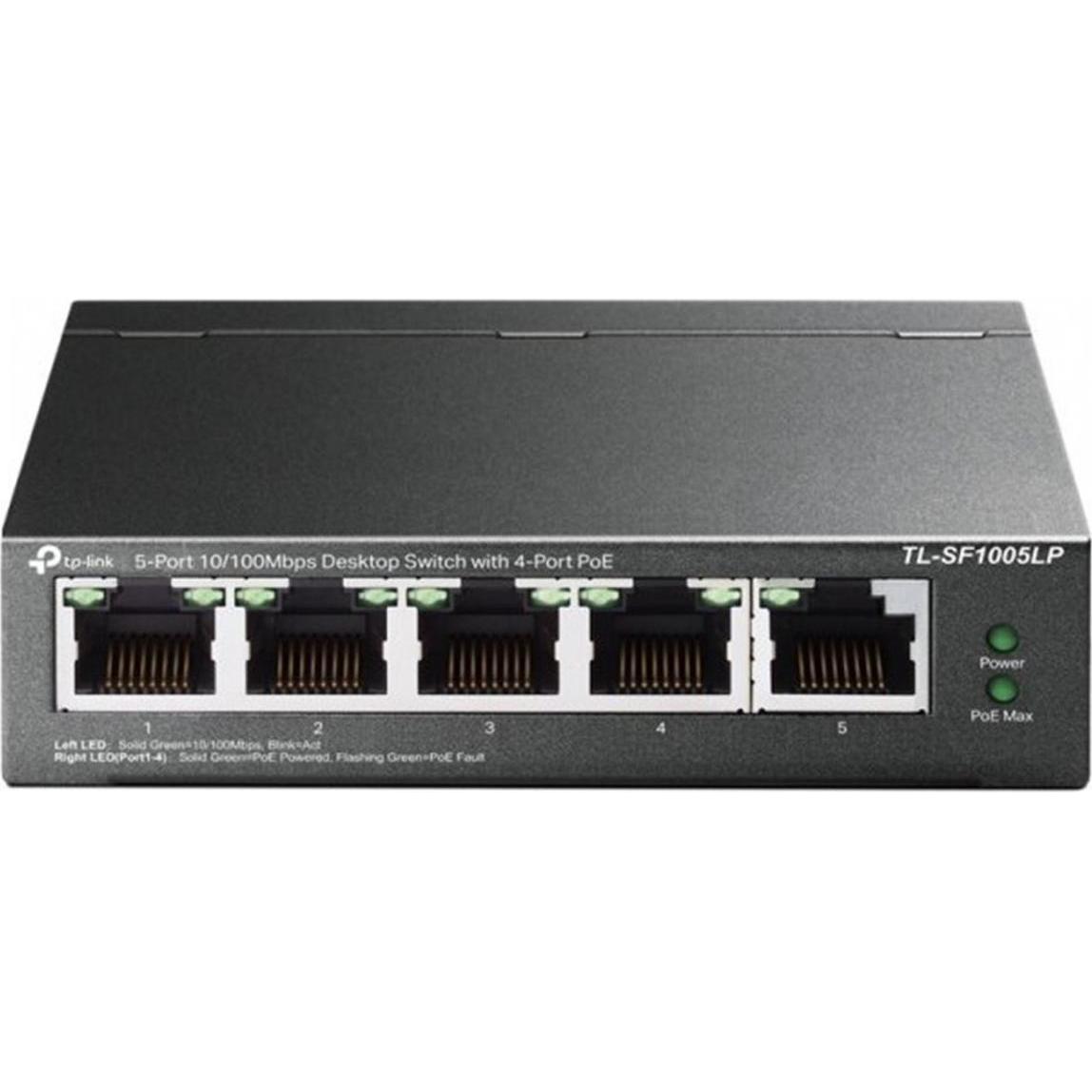 TP-Link TL-SF1005LP (5 Ports), Netzwerk Switch, Schwarz