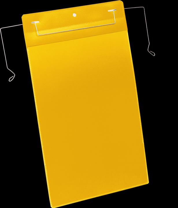 Image du produit Durable Pochettes signalétiques avec fil de suspension (A4, Acclamation)