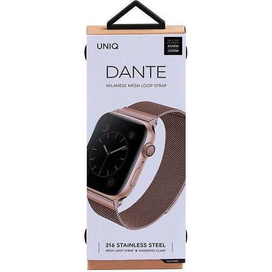 Thumbnail - Uniq Dante Apple Watch Series 4/5/6/7 (40 mm, 41 mm, Stainless Steel, Apple Watch Series 4, Apple Watch Series 5, Apple ...