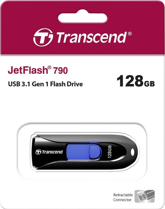 Produktbild Transcend JetFlash 790 (128 GB, USB-A, USB 3.0)