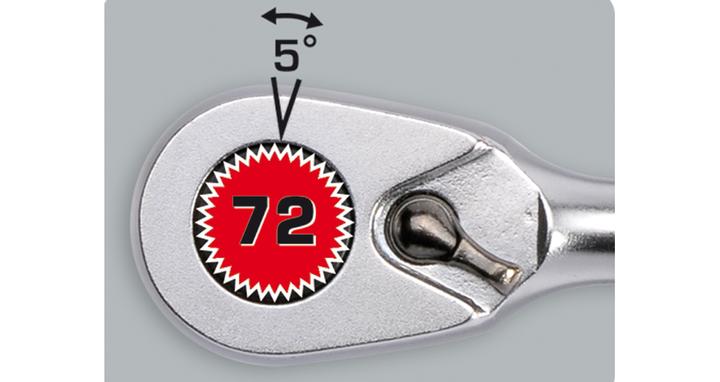 Actual product image Felo R-GO XL Inch - Tool set with ERGONIC ratchet, accessories in XL strongbox 36 pcs. (36 pieces)