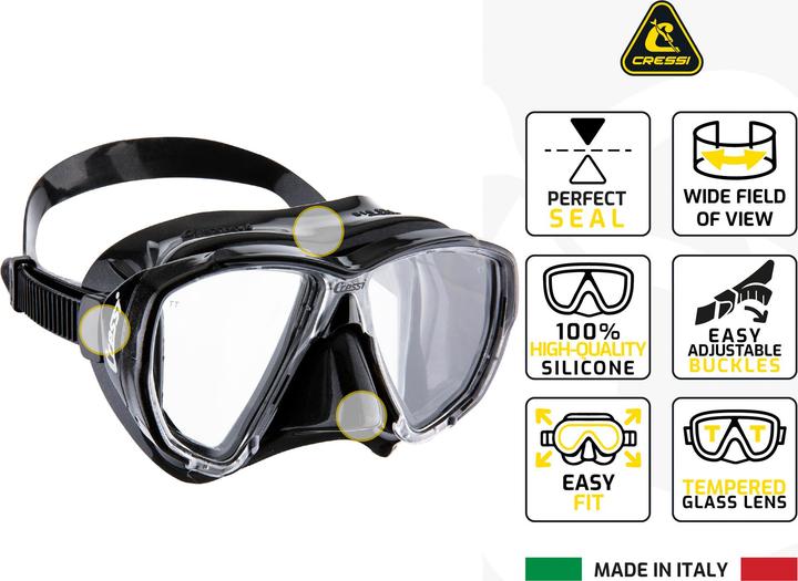 Produktbild Cressi Big Eyes + Alpha Ultra Dry
