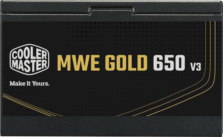 Produktbild Cooler Master CoolerMaster Netzteil MWE 650W V3 NM FR Gold (650 W)