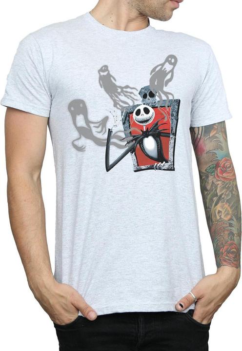 Immagine prodotto Disney Nightmare Before Christmas Ghosts Of Jack Maglietta Uomo (L)