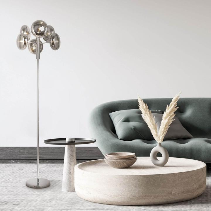 Image du produit Näve Lampadaire Explosion H : env. 165 cm smoky (G9)