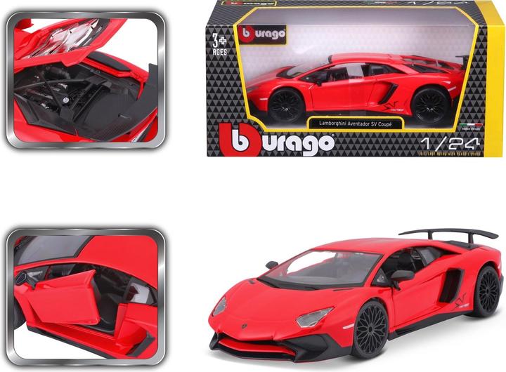 Image du produit Bburago 1:24 Modèle réduit de voiture Lamborghini Av