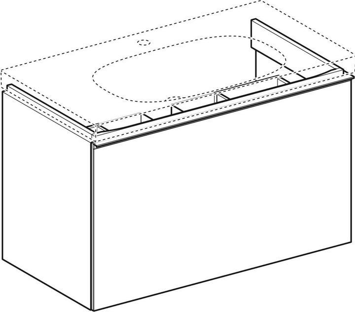 Produktbild Geberit 500.612.16.1 (89 x 47.5 x 53.5 cm)