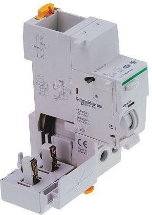 Actual product image Schneider Electric iC60 RCD, 25A, 2 poles, 30mA, type AC, 230 240V ac