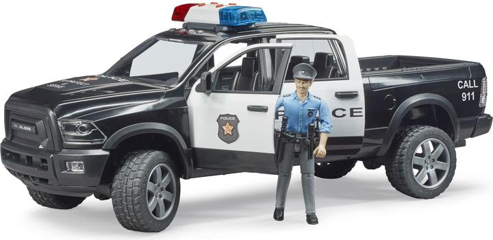 Actual product image Bruder Police Pickup with policeman