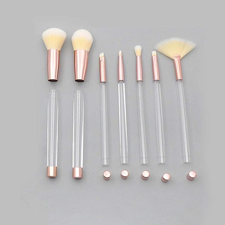 Actual product image König Design Brush Set Makeup Professional 7 pcs. Make Up Brush Set Cosmetic Brushes (Set)