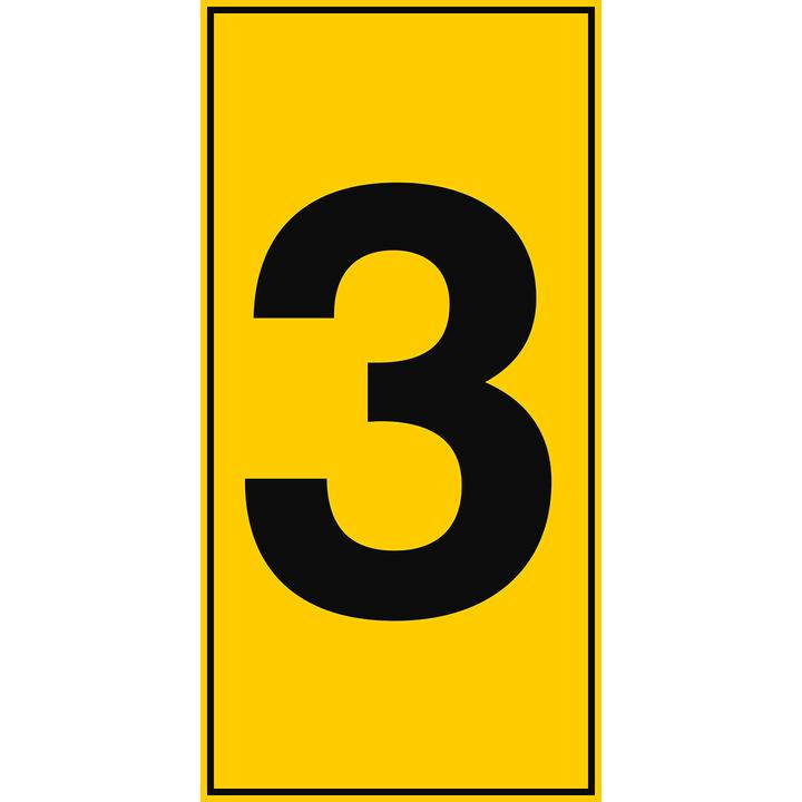 Immagine prodotto Brady ToughWash - Numeri