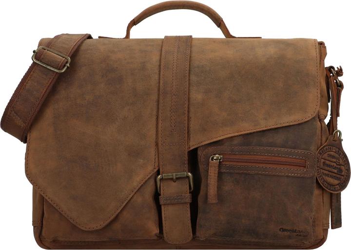 Image du produit Greenland Nature Porte-documents Montenegro en cuir 37 cm