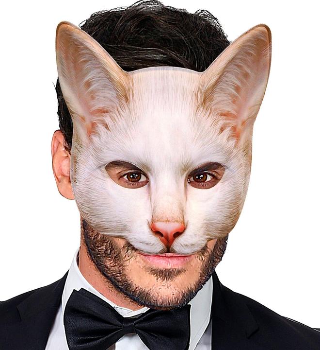 Produktbild Widmann Katzenmaske Kinnlos Aus Stoff