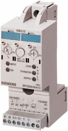 Immagine prodotto Siemens Controllore di potenza 3RF29 3RF2950-0HA16 Corrente di carico 50 A Tensione di commutazione 400