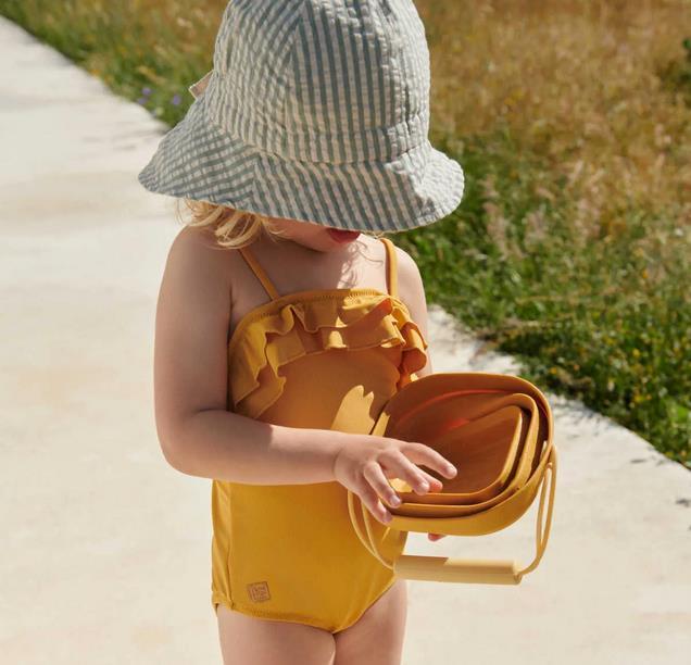 Actual product image Liewood Sunneva sun hat stripes