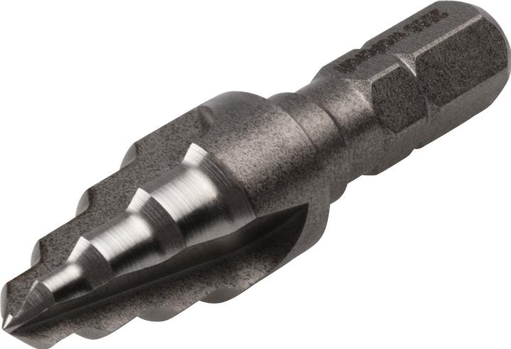 Produktbild wolfcraft 1 Stufenbohrer HSS, Schaft 6-kt. ø6-10mm (10 mm, 4 mm, 6 mm, 6-10 mm, 8 mm)