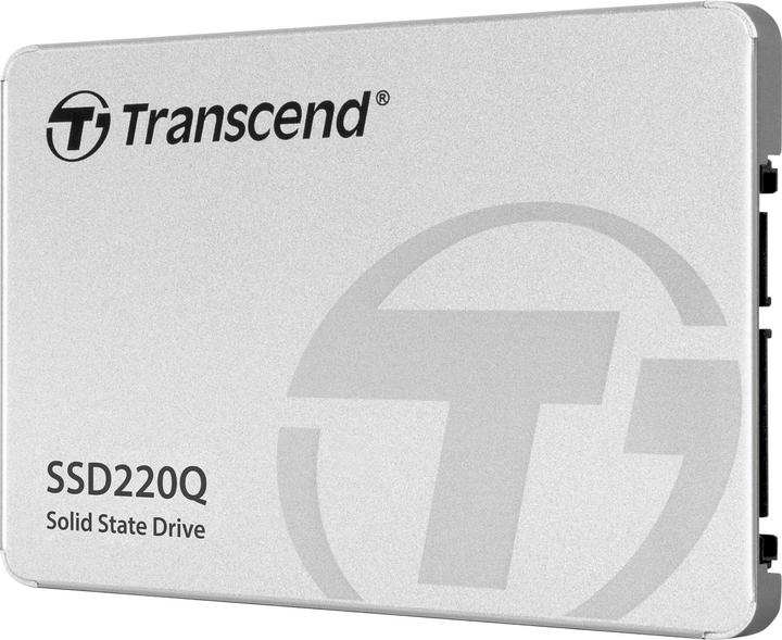 Actual product image Transcend SSD SSD220Q, SATA3, QLC (500 GB, 2.5")