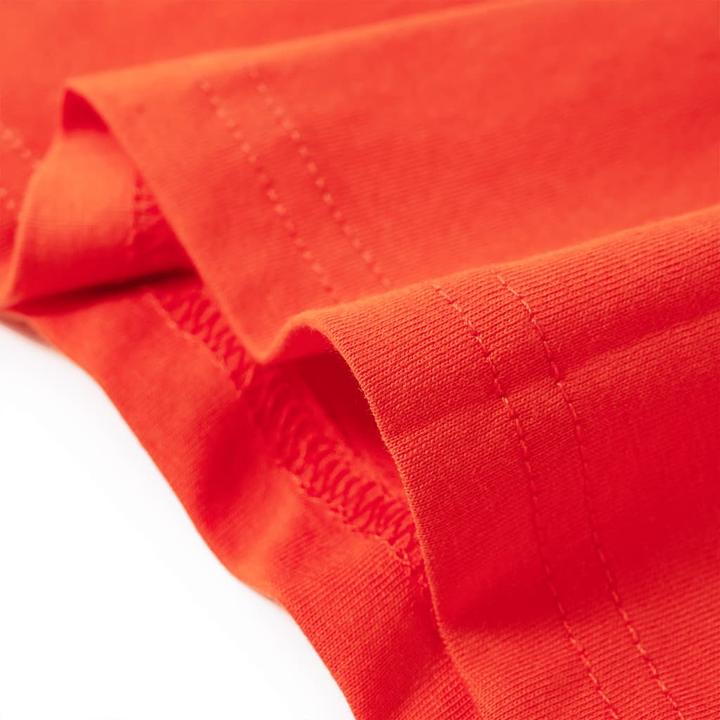 Produktbild VidaXL Kinder-Langarmshirt Hellorange 128,Material: 100 (128)