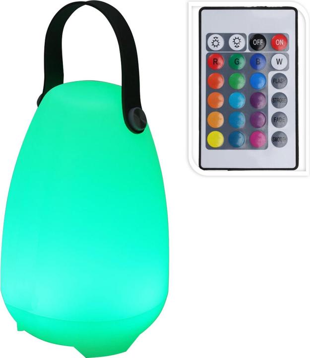 Immagine prodotto ProGarden Lampada da tavolo ricaricabile, 4 modalità di luce in bianco e 16 colori RGB