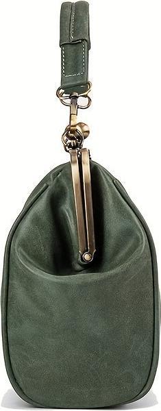 Produktbild Only-Bags.Store Schicke Retro-inspirierte Umhängetasche - dickes Kunstleder, abnehmbarer Riemen, klassische