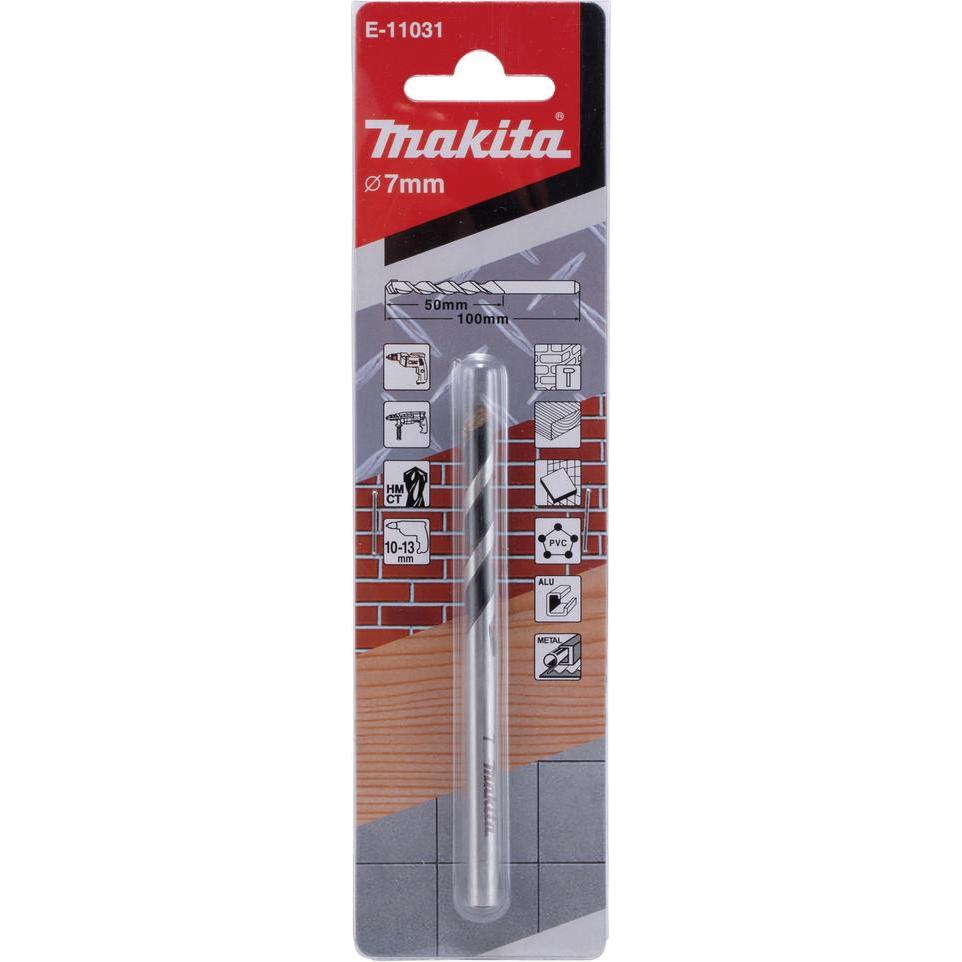 Thumbnail - Makita, Bohrereinsatz, TCT Multibohrer 7x100mm (7 mm)