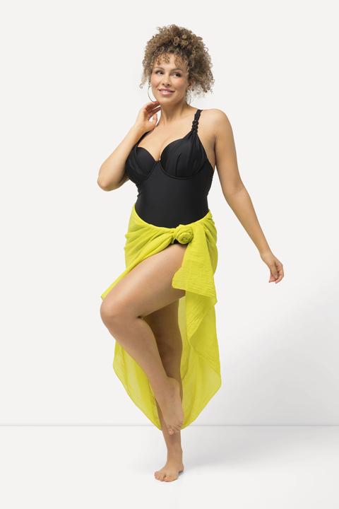 Image du produit Ulla Popken Paréo, jupe/robe de plage, uni (Taille unique)