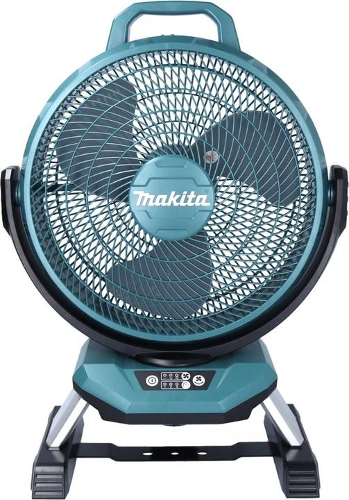 Actual product image Makita DCF 301 RG Battery Fan Fan 18 V 33 cm + 2x Battery 6.0 Ah + Charger