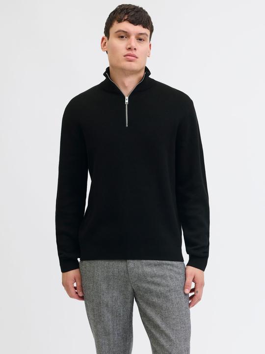 Actual product image Jack & Jones Jprccmilano Stitch Knit Half Zip Sn (XS)